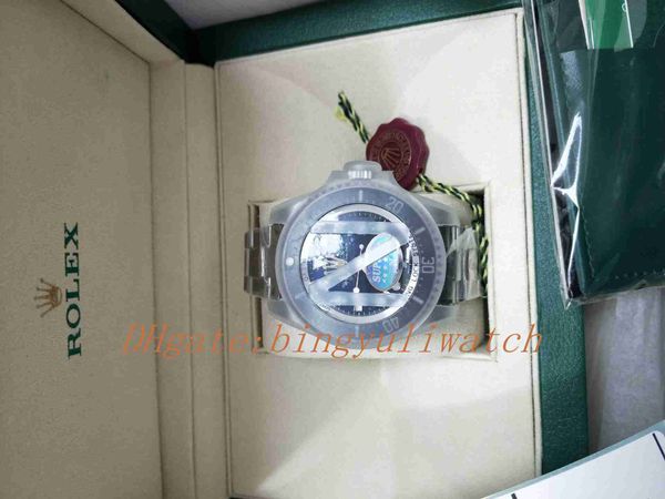 super n factory v7 version 44mm 116660 d-blue ceramic swiss eta 3135 automatic movement glidelock extension system clasp mens original box, Slivery;brown
super n factory v7 version 44mm 116660 d-blue ceramic swiss eta 3135 automatic movement glidelock extension system clasp mens original box, Slivery;brown