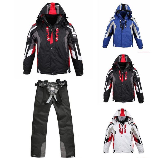 men casual hooded waterproof patchwork ski suit ski spring, autumn, winter outdoor sport jacket and pants set
men casual hooded waterproof patchwork ski suit ski spring, autumn, winter outdoor sport jacket and pants set