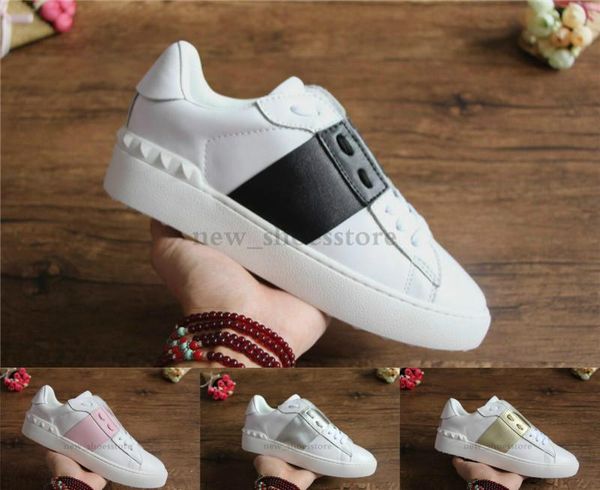 2019 fashion women men luxury shoes leisure leather flat designer shoes casual party dress tennis shoe sneaker, Black
2019 fashion women men luxury shoes leisure leather flat designer shoes casual party dress tennis shoe sneaker, Black