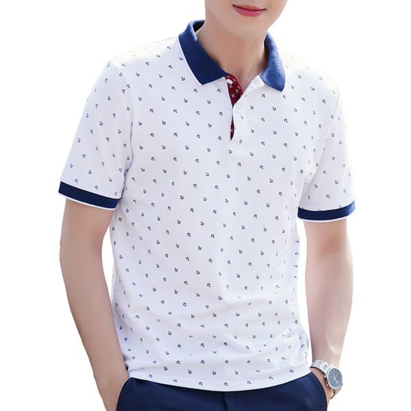 men's summer 100% cotton printed short sleeve stand collar male clothing 5xl, White;black
men's summer 100% cotton printed short sleeve stand collar male clothing 5xl, White;black