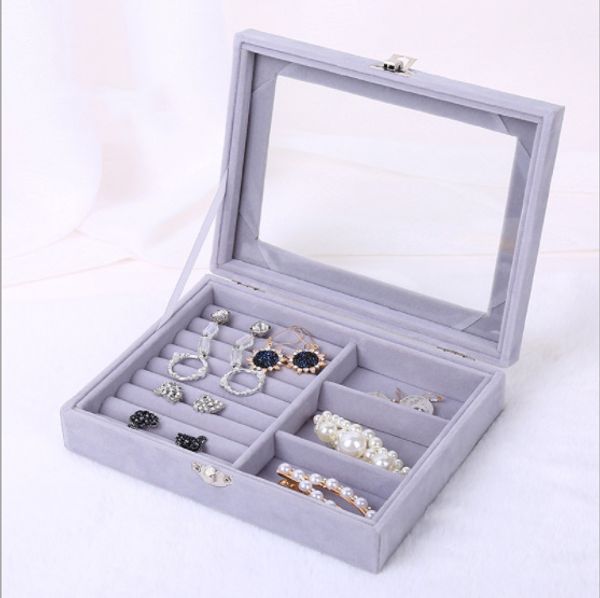 flannel portable jewelry box home travel essential ring earrings jewelry storage box gift boxes for jewellery, Pink;blue
flannel portable jewelry box home travel essential ring earrings jewelry storage box gift boxes for jewellery, Pink;blue