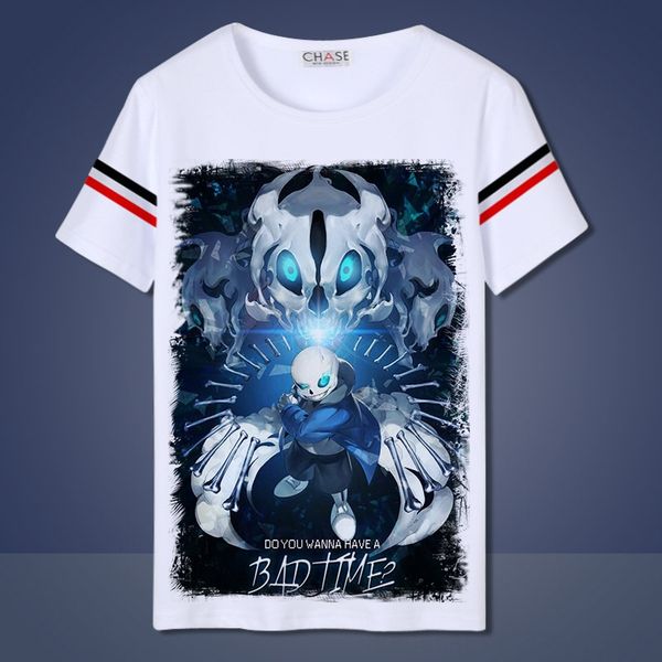 legendary undertale skeleton brothers game peripheral men's and t-shirt women's short-sleeved t-shirt clothes breathable top, White
legendary undertale skeleton brothers game peripheral men's and t-shirt women's short-sleeved t-shirt clothes breathable top, White