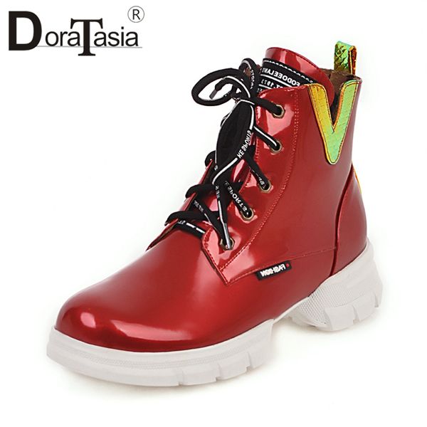 doratasia new brand designe ins platform booties fashion colorful ankle boots women winter chunky heels shoes woman 33-43, Black
doratasia new brand designe ins platform booties fashion colorful ankle boots women winter chunky heels shoes woman 33-43, Black