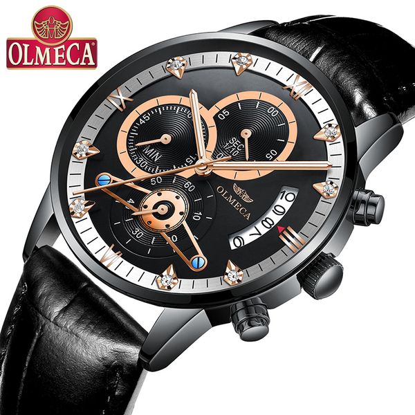 olmeca brand men's quartz wristwatches luxury fashion leather diamond sport watch waterproof date analog relogio masculino, Slivery;brown
olmeca brand men's quartz wristwatches luxury fashion leather diamond sport watch waterproof date analog relogio masculino, Slivery;brown