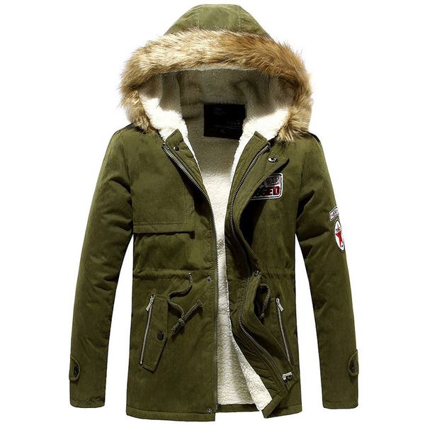 parka men winter tactical jacket male thick slim fur hooded outwear warm coat casual outwear clothing plus size 4xl, Black
parka men winter tactical jacket male thick slim fur hooded outwear warm coat casual outwear clothing plus size 4xl, Black