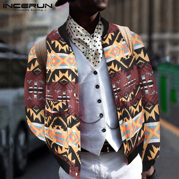 incerun fashion men ethnic style print long sleeve jackets casual trend comfort autumn winter mens joker overcoats streetwear 7, Black;brown
incerun fashion men ethnic style print long sleeve jackets casual trend comfort autumn winter mens joker overcoats streetwear 7, Black;brown