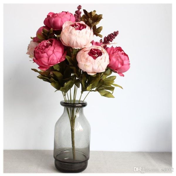 retro bunch core packing tea peony artificial flower high grade simulation fake flowers decoration place your desk fashion 16 5xlc1
retro bunch core packing tea peony artificial flower high grade simulation fake flowers decoration place your desk fashion 16 5xlc1