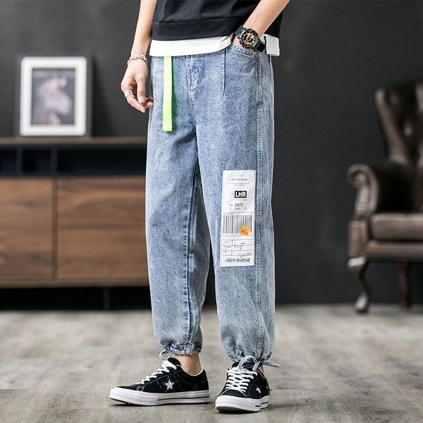 newly designer fashion men jeans light blue loose fit printed designer harem pants slack bottom streetwear hip hop jeans men
newly designer fashion men jeans light blue loose fit printed designer harem pants slack bottom streetwear hip hop jeans men