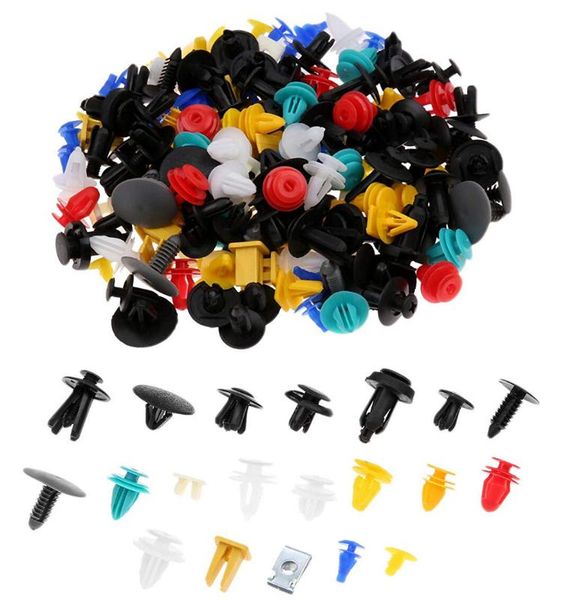 200pcs universal mixed auto fastener car bumper clips retainer car fastener rivet door panel fender liner for all
200pcs universal mixed auto fastener car bumper clips retainer car fastener rivet door panel fender liner for all