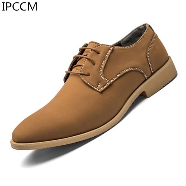 2019 autumn new korean fashion youth vitality business casual outdoor solid color large size wild men's single shoes, Black
2019 autumn new korean fashion youth vitality business casual outdoor solid color large size wild men's single shoes, Black