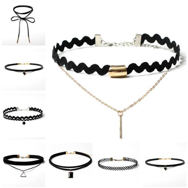 simple fake collar choker female collar necklace combination set creative djn266 mix order chokers jewelry, Golden;silver
simple fake collar choker female collar necklace combination set creative djn266 mix order chokers jewelry, Golden;silver