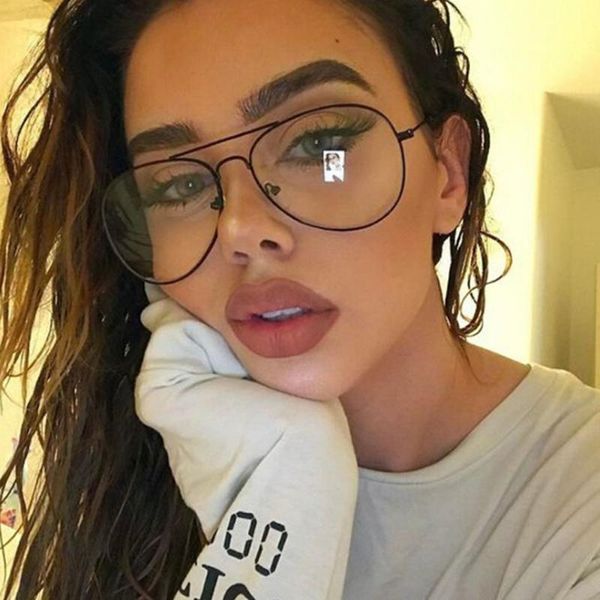 2020 new fashion korean oversize rock star big pilot thin frames fashion clear lens retro eyeglasses sale, Black
2020 new fashion korean oversize rock star big pilot thin frames fashion clear lens retro eyeglasses sale, Black