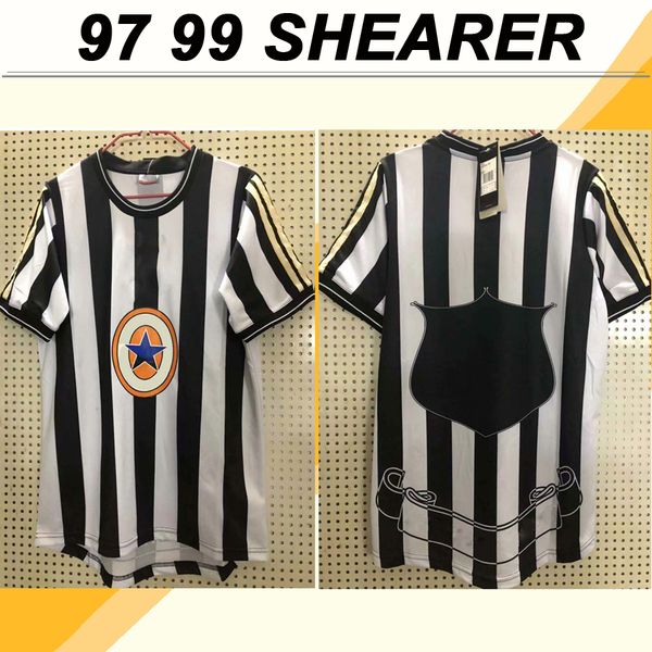 97 99 retro mens soccer jerseys 97 98 99 #9 shearer home black white football shirts classic retro short sleeve uniforms, Black;yellow
97 99 retro mens soccer jerseys 97 98 99 #9 shearer home black white football shirts classic retro short sleeve uniforms, Black;yellow