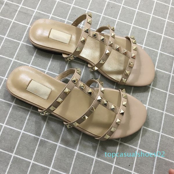 designer luxury women slippers new arrival rivets style fashion style classic quality sandal size 35-41 t02, Black
designer luxury women slippers new arrival rivets style fashion style classic quality sandal size 35-41 t02, Black