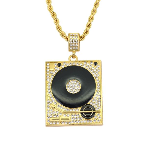 hip hop vinyl record dj pendant necklaces for men women luxury diamonds music pendants alloy rhinestones gold black necklace jewelry gifts, Silver
hip hop vinyl record dj pendant necklaces for men women luxury diamonds music pendants alloy rhinestones gold black necklace jewelry gifts, Silver