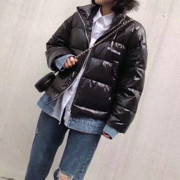 cotton clothing female 2019 new winter korean version of the thick warm coat bright face fake two cotton women jacket yyy353, Black
cotton clothing female 2019 new winter korean version of the thick warm coat bright face fake two cotton women jacket yyy353, Black