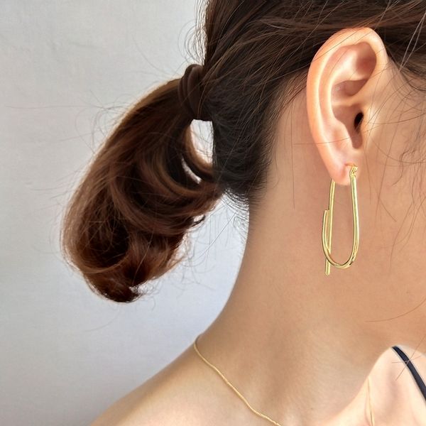 unique big pin earring real 925 sterling silver punk hyperbolic hoop earring geometric line korean elegant women jewelry, Golden;silver
unique big pin earring real 925 sterling silver punk hyperbolic hoop earring geometric line korean elegant women jewelry, Golden;silver
