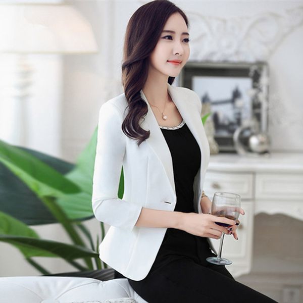 women's suits & blazers spring coats and jackets women pink designer coat black white blazer office lady ladies clothes blaiser feminin, White;black
women's suits & blazers spring coats and jackets women pink designer coat black white blazer office lady ladies clothes blaiser feminin, White;black