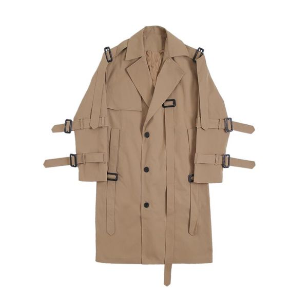 male loose long jacket overcoat windbreaker men japan style streetwear vintage fashion casual khaki trench coat outerwear, Tan;black
male loose long jacket overcoat windbreaker men japan style streetwear vintage fashion casual khaki trench coat outerwear, Tan;black