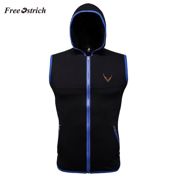 ostrich men' sports style hooded sleeveless vest casual fashion pullover embroidery tank estilo deportivo con capucha, White;black
ostrich men' sports style hooded sleeveless vest casual fashion pullover embroidery tank estilo deportivo con capucha, White;black