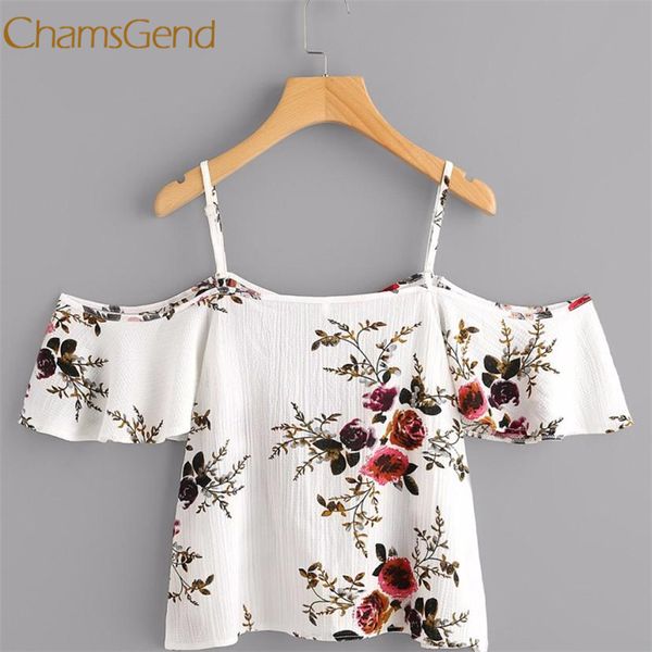 chamsgend2018 summer women v-neck blouse printed short sleeve flowers blouse women female chiffon shirts l0416, White
chamsgend2018 summer women v-neck blouse printed short sleeve flowers blouse women female chiffon shirts l0416, White