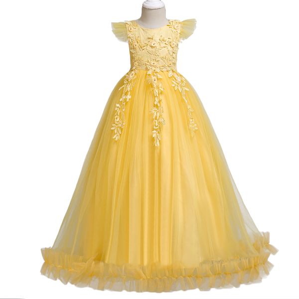 baohulu girls long flower dress tulle teen girl party dress elegant children clothing kids for girls princess wedding gown, Black;red
baohulu girls long flower dress tulle teen girl party dress elegant children clothing kids for girls princess wedding gown, Black;red