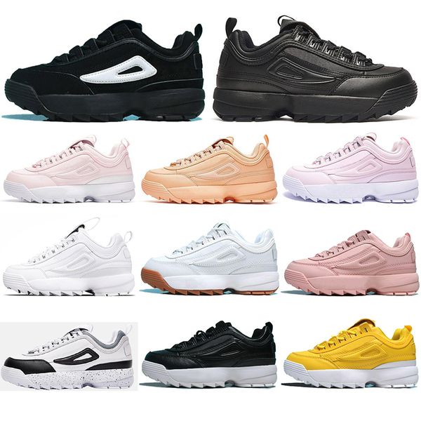 luxury fila designer disruptors triple white black grey pink women men section sports sneaker increased jogging running shoes 35-45
luxury fila designer disruptors triple white black grey pink women men section sports sneaker increased jogging running shoes 35-45