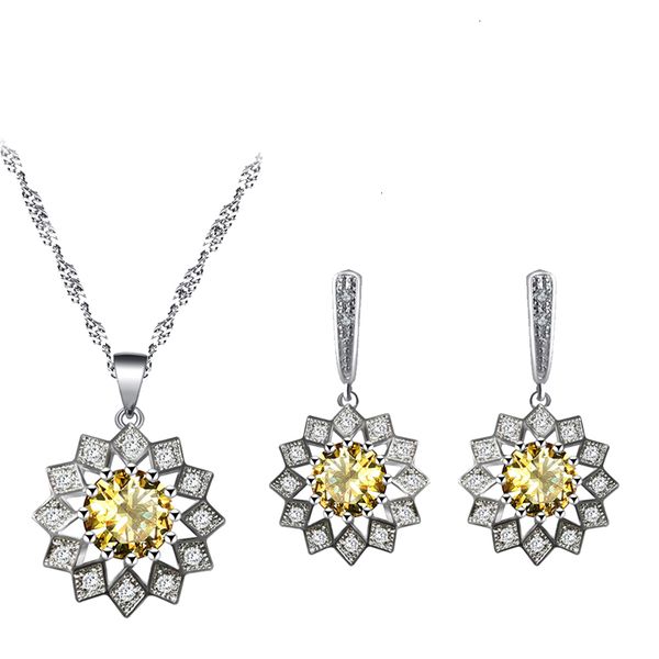 yellow flowers 925 silver zircon earrings necklace pendant jewelry set fashion wedding gift js834
yellow flowers 925 silver zircon earrings necklace pendant jewelry set fashion wedding gift js834