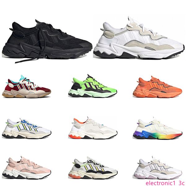 new ozweego men women casual shoes 3m reflective triple black cloud white solar red neon green pride outdoor sports sneakers size 36-45, Black;green
new ozweego men women casual shoes 3m reflective triple black cloud white solar red neon green pride outdoor sports sneakers size 36-45, Black;green