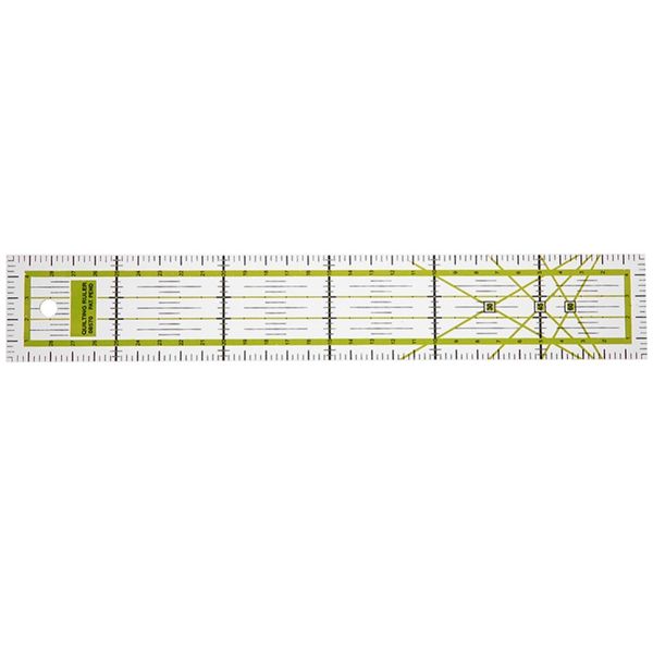 5 x 30cm transparent acrylic sewing patchwork ruler quilting foot tailor ruler handmade tool school student office stationery gi, Black
5 x 30cm transparent acrylic sewing patchwork ruler quilting foot tailor ruler handmade tool school student office stationery gi, Black