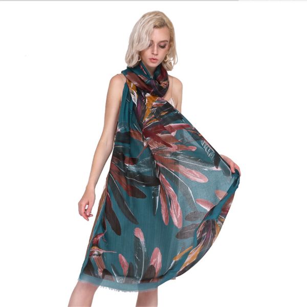 yyun 2019 spring winter feather print scarf shawl women soft viscose wrap beach shawl scarves
yyun 2019 spring winter feather print scarf shawl women soft viscose wrap beach shawl scarves
