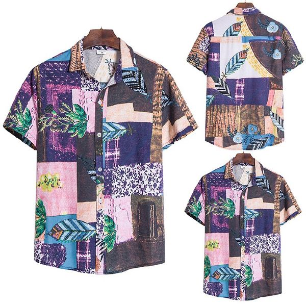ffxzsj brand 2020 men's new summer linen short sleeve print casual slim stylish beach shirt european size xxxl, White;black
ffxzsj brand 2020 men's new summer linen short sleeve print casual slim stylish beach shirt european size xxxl, White;black