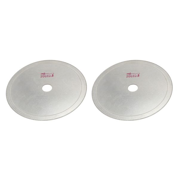 8 inch super-thin arbor hole 25 mm rim 0.65 diamond saw blades lapidary cutting disc saws jewelry tools for stone tool gemstone
8 inch super-thin arbor hole 25 mm rim 0.65 diamond saw blades lapidary cutting disc saws jewelry tools for stone tool gemstone