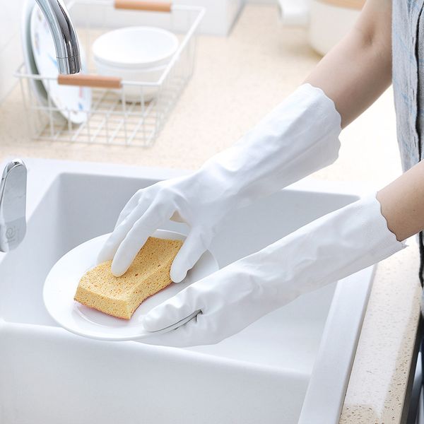 durable water-proof pvc elastic cleaning gloves clothes dishes washing long sleeve velvet warm gloves household kitchen tools
durable water-proof pvc elastic cleaning gloves clothes dishes washing long sleeve velvet warm gloves household kitchen tools