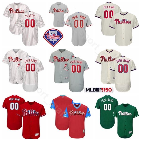 Philadelphia Baseball Phillies Flexbase 3 Bryce Harper Jersey 2 Jean Segura 37 Odubel Herrera 17 Rhys Hoskins 10 JT Realmuto 7 Maikel Franco
Philadelphia Baseball Phillies Flexbase 3 Bryce Harper Jersey 2 Jean Segura 37 Odubel Herrera 17 Rhys Hoskins 10 JT Realmuto 7 Maikel Franco
