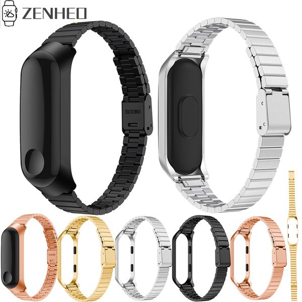 stainless steel wrist strap for mi band 3 metal watchband with case smart watch band miband 3 replacement bracelet strap, Black;brown
stainless steel wrist strap for mi band 3 metal watchband with case smart watch band miband 3 replacement bracelet strap, Black;brown