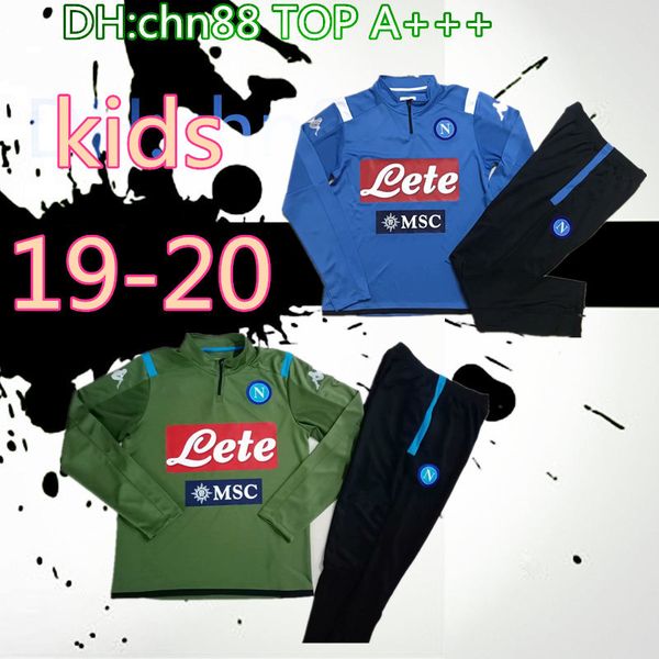 size: kids 19 20 napoli soccer jacket tracksuit training suit 2019 2020 naples l.insigne mertens full zipper football jacket tracksuit, Black
size: kids 19 20 napoli soccer jacket tracksuit training suit 2019 2020 naples l.insigne mertens full zipper football jacket tracksuit, Black