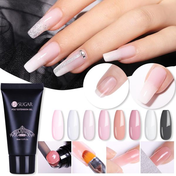 ur sugar 30ml quick building gel pink clear poly extension gel glitter uv building finger extend nail tips led enhancement, Red;pink
ur sugar 30ml quick building gel pink clear poly extension gel glitter uv building finger extend nail tips led enhancement, Red;pink