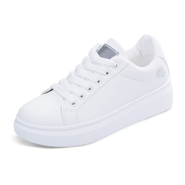 women casual shoes new women sneakers fashion breathable pu leather platform white shoes soft footwears nvxie141, Black
women casual shoes new women sneakers fashion breathable pu leather platform white shoes soft footwears nvxie141, Black