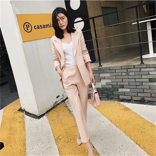 fashion suit suit female spring new temperament ladies jacket casual pants professional two-piece women, White;black
fashion suit suit female spring new temperament ladies jacket casual pants professional two-piece women, White;black