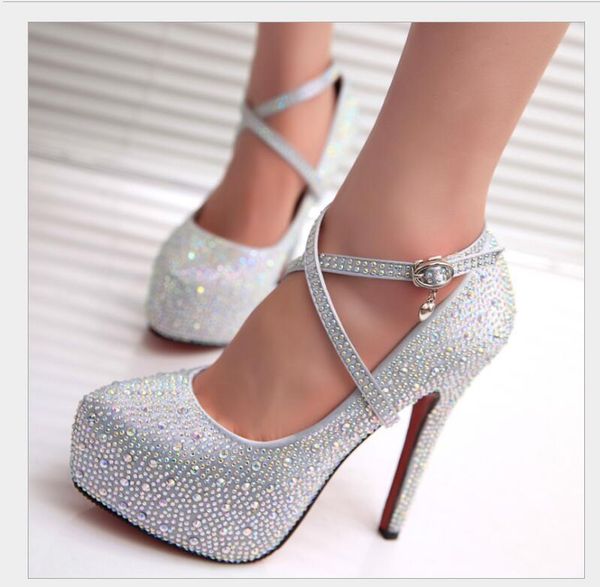 2019 women pumps nightclub super high heels large size water diamond red wedding shoes pu binding waterproof platform shoes, Black
2019 women pumps nightclub super high heels large size water diamond red wedding shoes pu binding waterproof platform shoes, Black