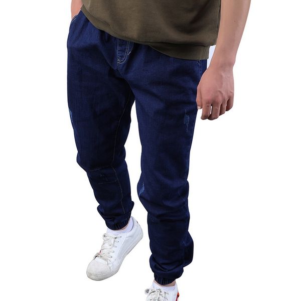 jeans men leisure solid color jeans 2019 new fashion slim casual loose comfortable lace up pencil pants hip hop pants, Blue
jeans men leisure solid color jeans 2019 new fashion slim casual loose comfortable lace up pencil pants hip hop pants, Blue