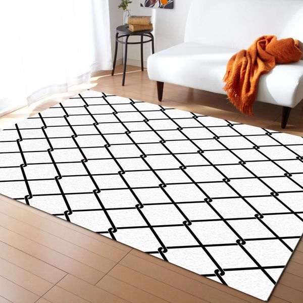 geometric grid modern carpets for living room rectang rugs large anti-slip safety carpet
geometric grid modern carpets for living room rectang rugs large anti-slip safety carpet
