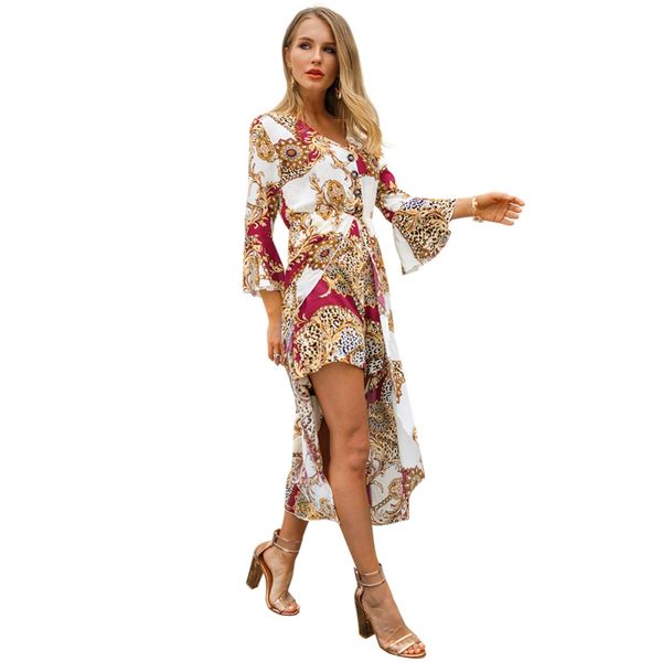 veeggi 2019 new printing chiffon playsuits irregular middle waist shorts straight women clothing 1812087, Black;white 
veeggi 2019 new printing chiffon playsuits irregular middle waist shorts straight women clothing 1812087, Black;white