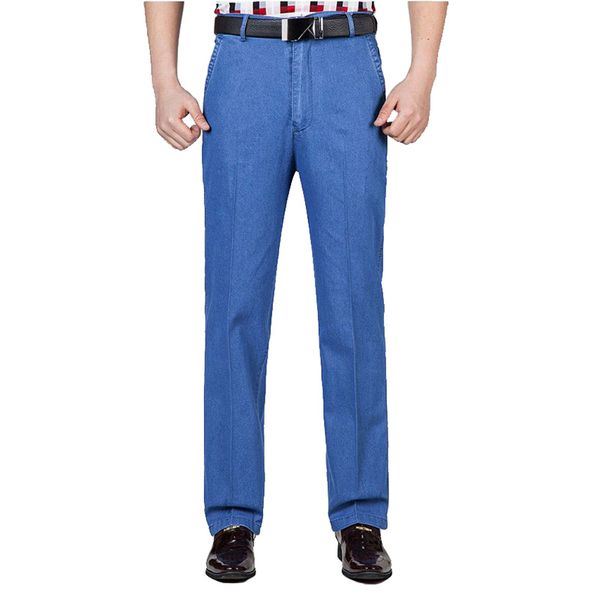 mogu 2019 summer jeans for men casual denim loose jeans high-waist men's long pants straight trendy classic plus size 42, Blue
mogu 2019 summer jeans for men casual denim loose jeans high-waist men's long pants straight trendy classic plus size 42, Blue
