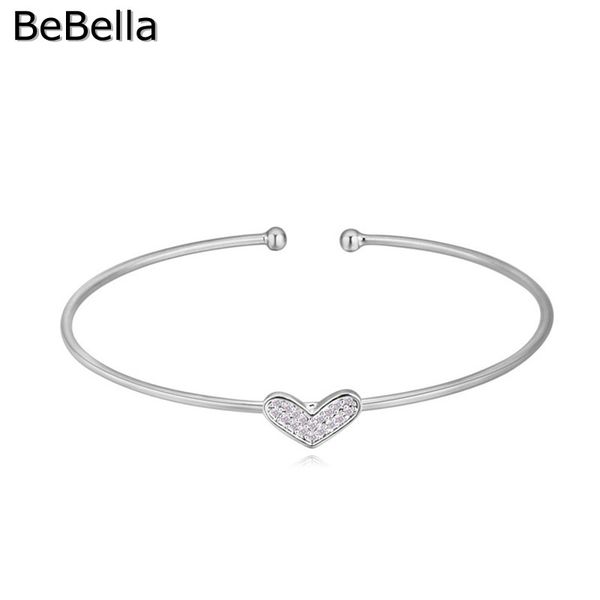 bebella 3 colors heart with cubic zirconia fashion trendy jewelry for women girls christmas birthday gift 2020, White
bebella 3 colors heart with cubic zirconia fashion trendy jewelry for women girls christmas birthday gift 2020, White