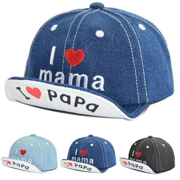 adjustable kids baby letter heart embroidery hat adjustable denim baseball cap for boys & girls shooting newborns p
adjustable kids baby letter heart embroidery hat adjustable denim baseball cap for boys & girls shooting newborns p