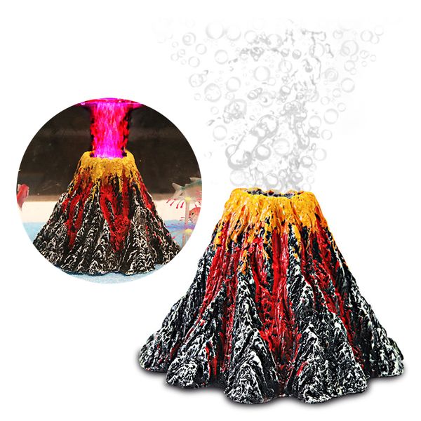 new aquarium volcano stone decoration fish tank bubble volcano eruption decor aquarium ornament used with air pump led light
new aquarium volcano stone decoration fish tank bubble volcano eruption decor aquarium ornament used with air pump led light