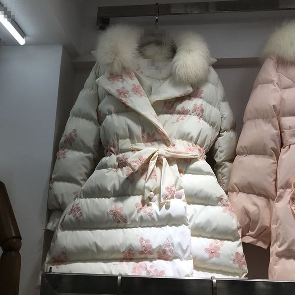 female medium long thicker coat girls loose embroidered cotton overcoat women winter cotton-padded students warm jackets outwear, Black
female medium long thicker coat girls loose embroidered cotton overcoat women winter cotton-padded students warm jackets outwear, Black