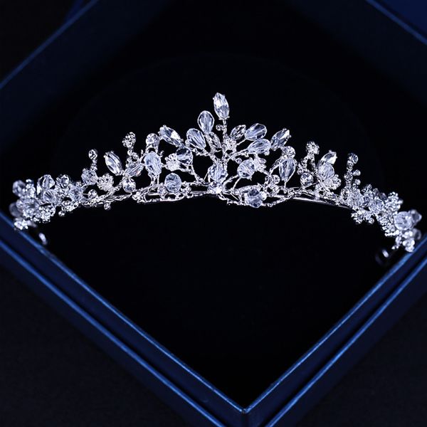 crystal rhinestone silver brief bridal tiara for wedding bride handmade hair ornament beads head piece for girl, Golden;white
crystal rhinestone silver brief bridal tiara for wedding bride handmade hair ornament beads head piece for girl, Golden;white